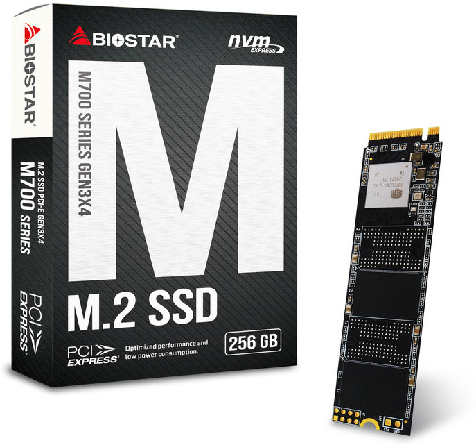 Biostar uvádí extra rychlou řadu SSD M700