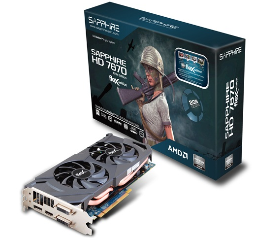 Sapphire odhalilo Radeon HD 7870 Flex s vylepšeným chlazením Dual-X