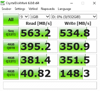 SSD Kingston A1000 a UV500 (480 GB) ve dvaceti aplikacích