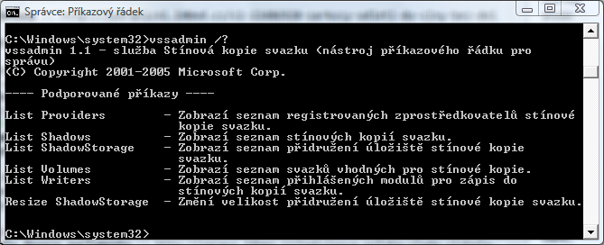 3 metody zálohování ve Windows Vista