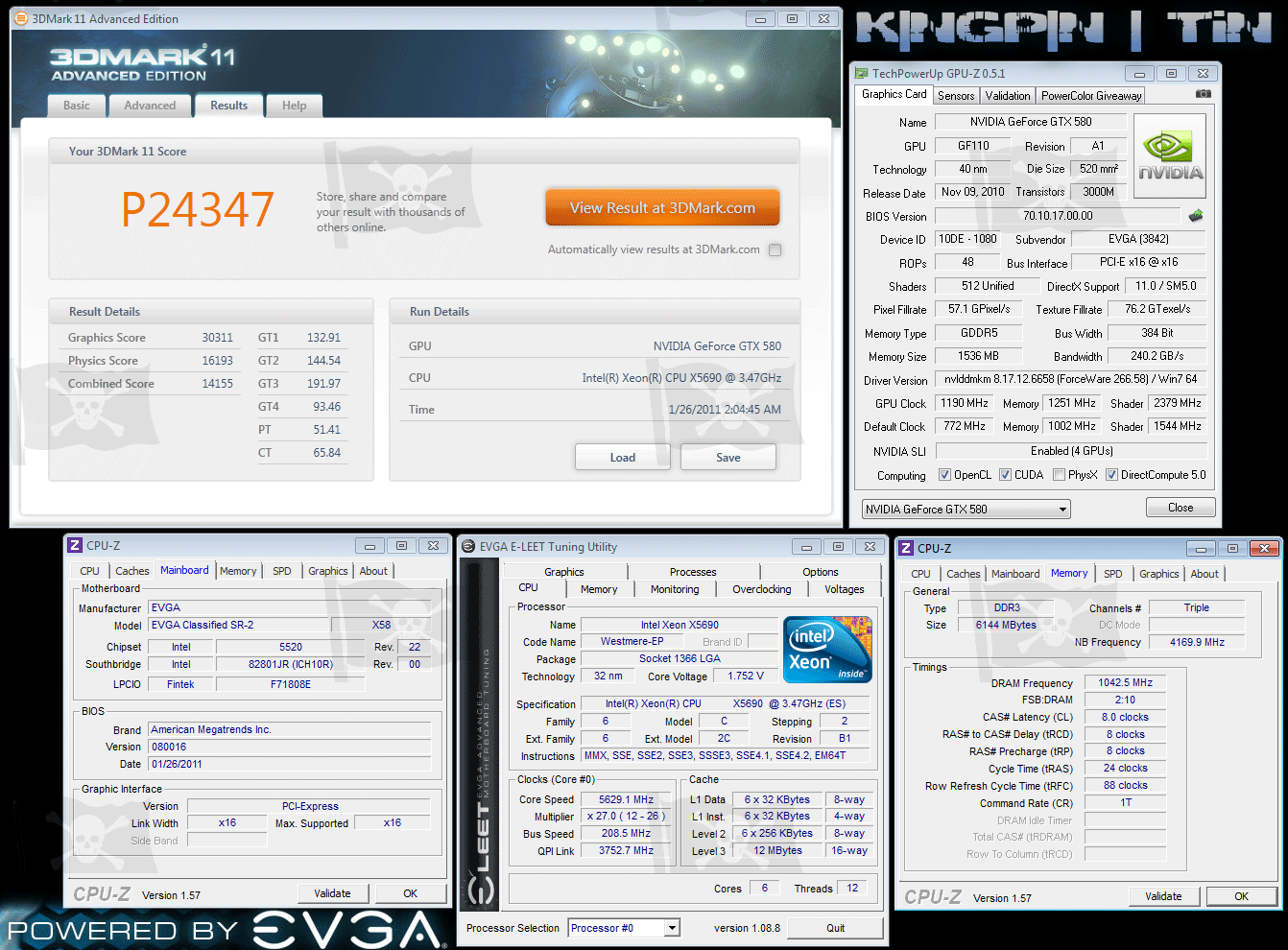 Paměti Corsair Dominator GTX2 se podílely na rekordech v 3DMarku 11 a 3DMarku Vantage