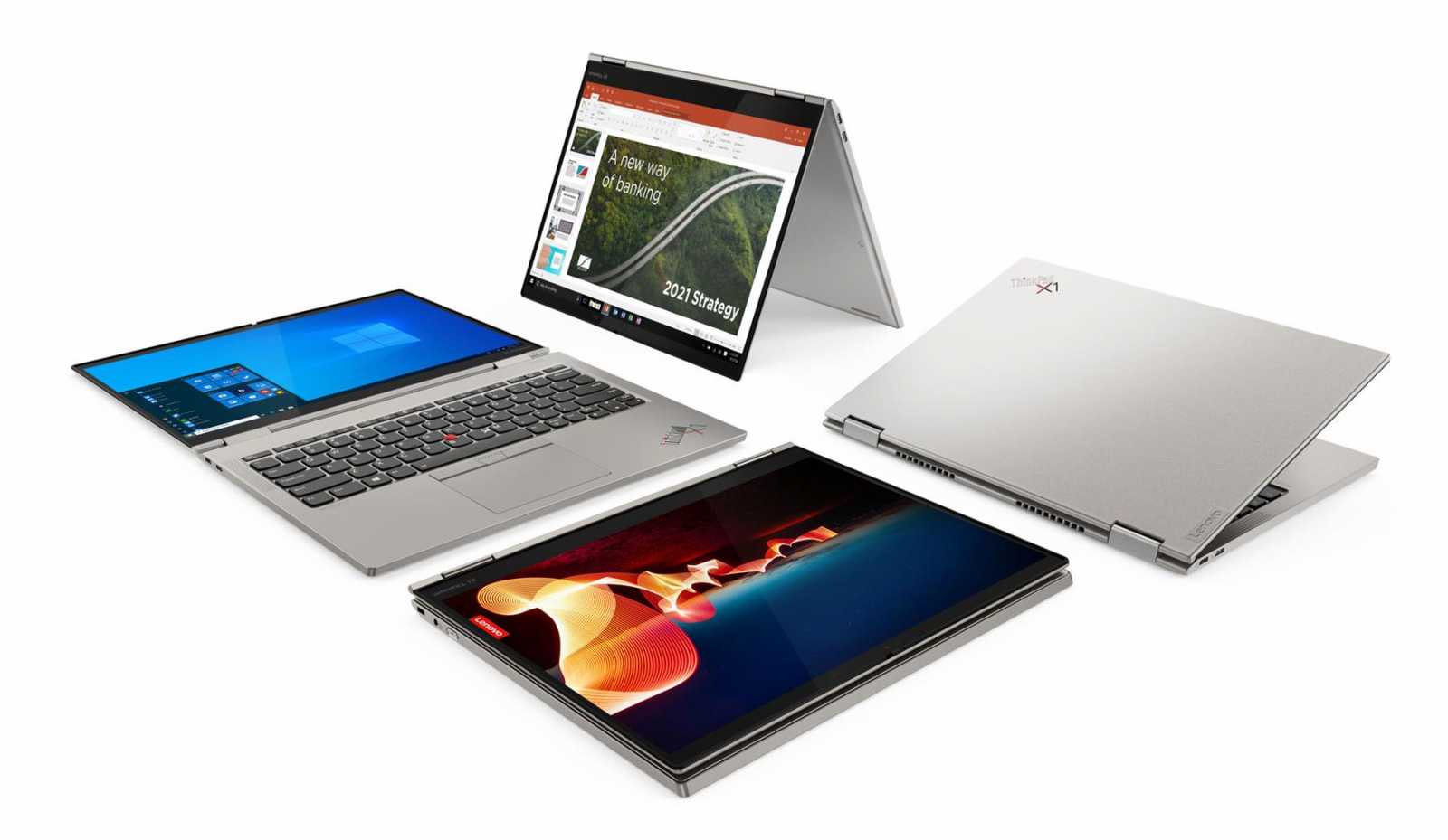 Lenovo představilo nejtenčí ThinkPad a notebook s odtrhávací klávesnicí 