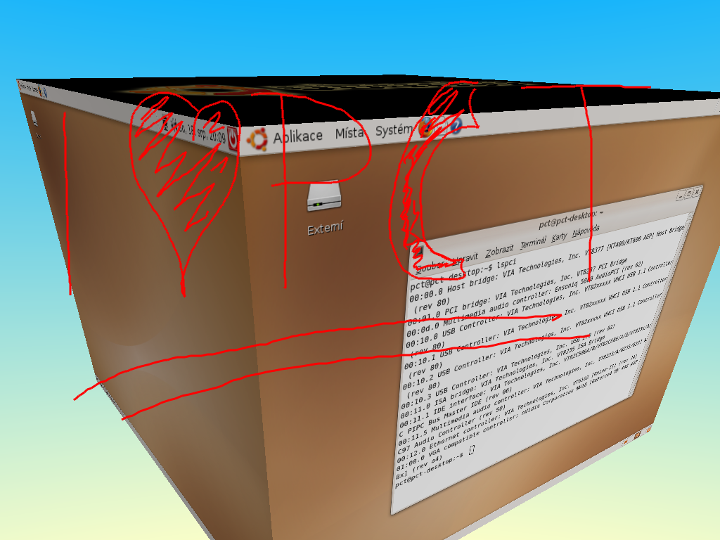 Zkuste Linux s Ubuntu - 3.díl - 3D akcerelace a jak na ní