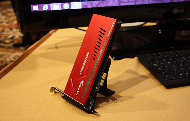 CES 2014: Kingston ukázal prototyp 1.8GB/s PCIe x4 SSD