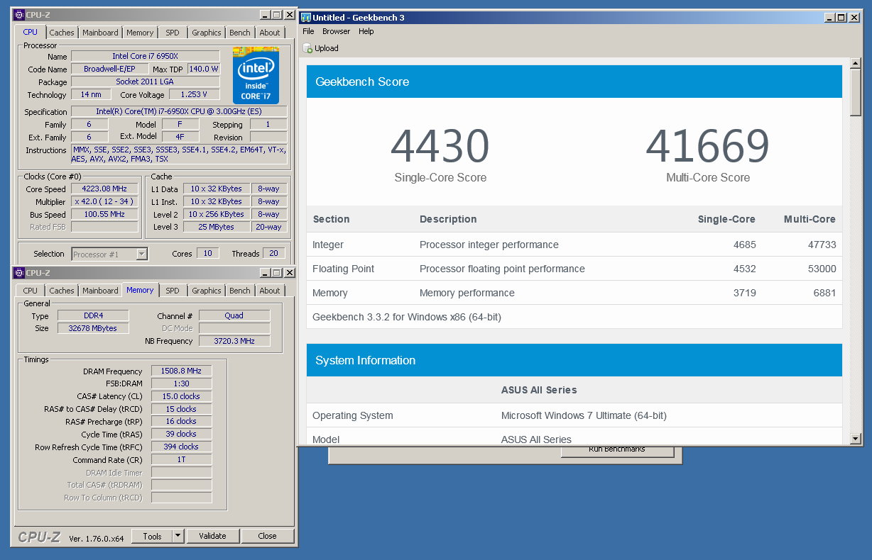 Přetaktování monstra Intel Core i7-6950X Broadwell-E