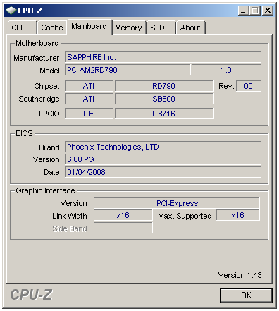 Sapphire RD790FX: kvalitní základ pro platformu AMD Spider