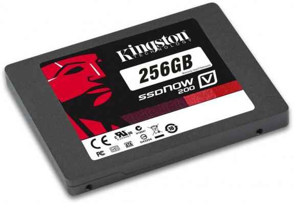 Kingston uvedl na trh modely SSDNow V200 s rozhraním SATA 6.0 Gb/s 