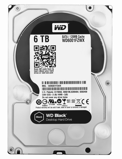 Western Digital představil 5TB a 6TB HDD Black a Red Pro