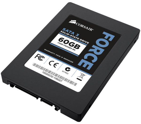 Corsair Force 3 Series: SSD s řadičem SandForce SF-2281 a SATA 6 Gb/s