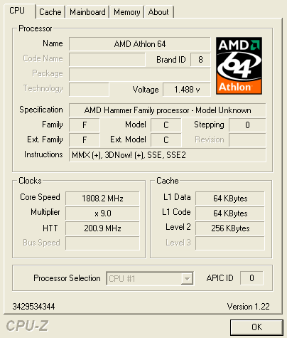Athlon "lehká edice" je nyní AMD Sempron