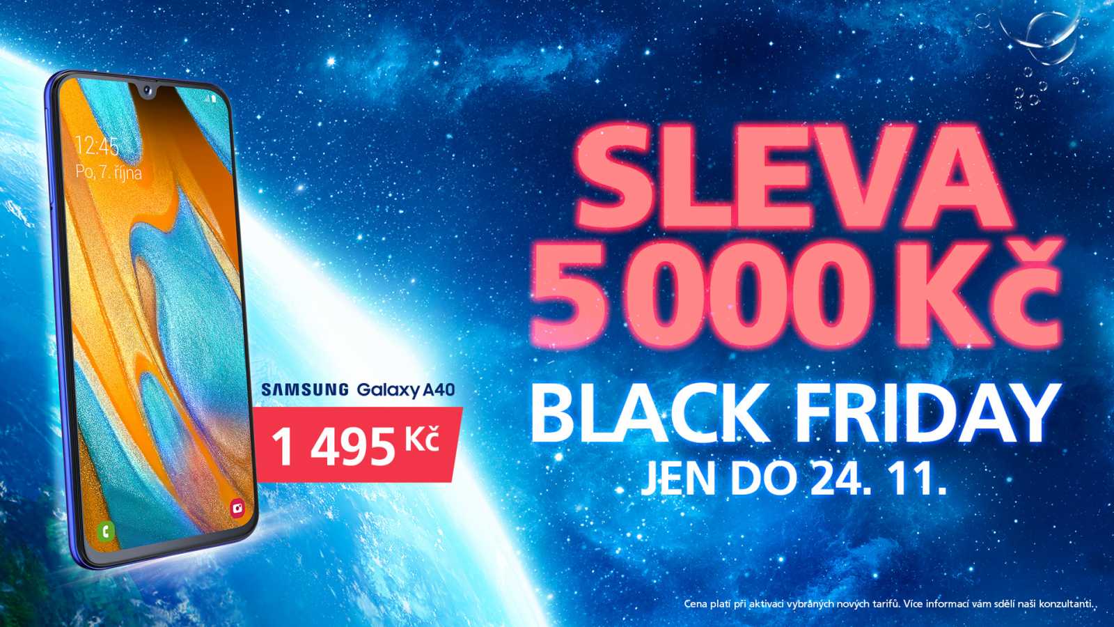 O2 v rámci Black Friday navyšuje vánoční bonus na telefony Samsung až na pět tisíc korun