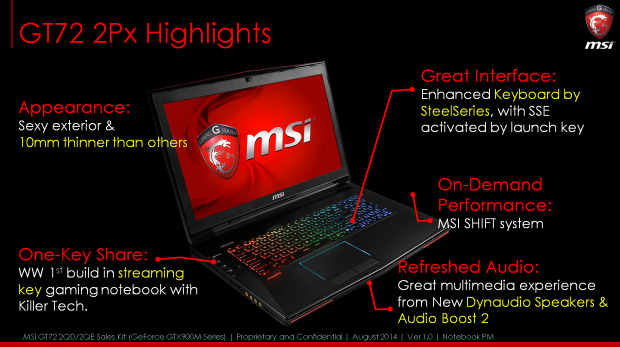 MSI GT72 Dominator Pro: monstrum s GeForce GTX 980M