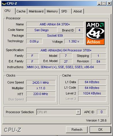 Bude Athlon 64 (San Diego) králem overclockingu?