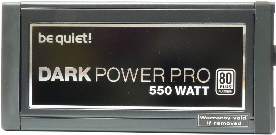 Be Quiet! Dark Power Pro P11 550 W: od zlata k platině