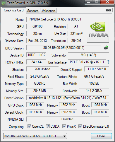 nVidia GeForce GTX 650 Ti Boost — levnější klon GTX 660