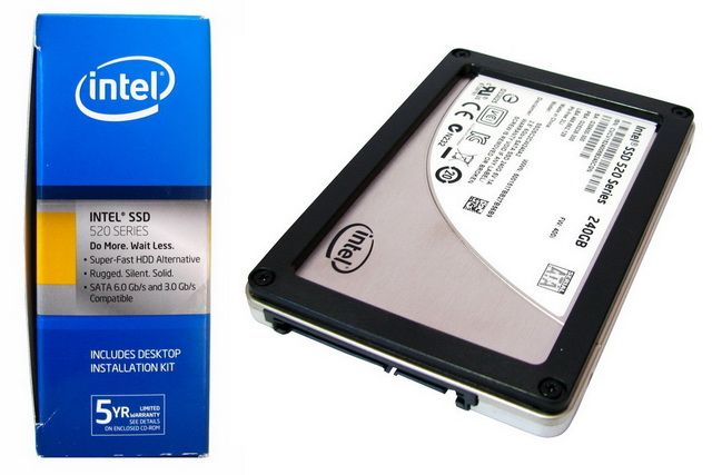 SSD Intel 520 – SandForce s pětiletou zárukou