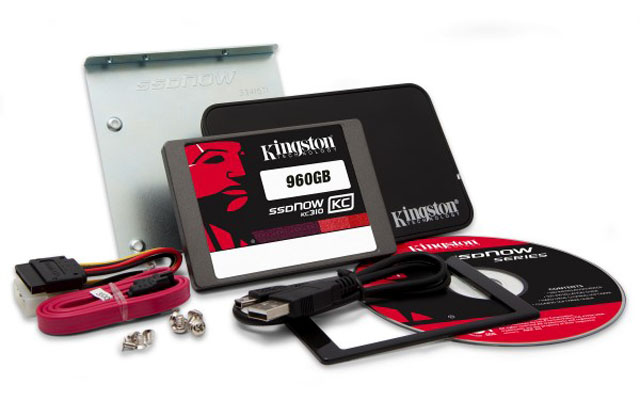 Kingston uvádí na trh 960GB solid-state disk KC310 určený hlavně pro podniky