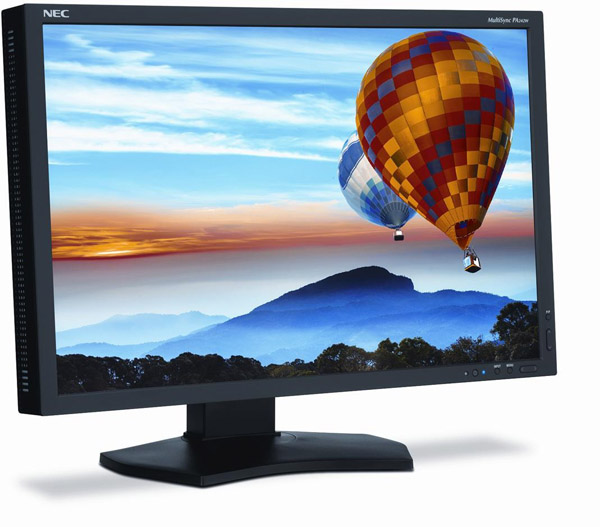 NEC PA242W, 24 palcový monitor s GB-R LED podsvícením