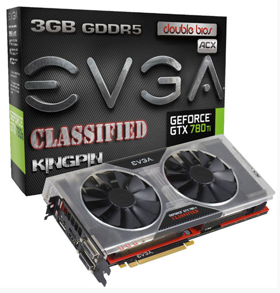 EVGA oficiálně oznámila vydání GeForce GTX 780 Ti Classified K|NGP|N Edition