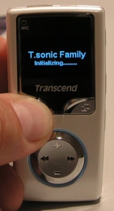 Transcend T-Sonic 610 1GB - Gigový MP3man