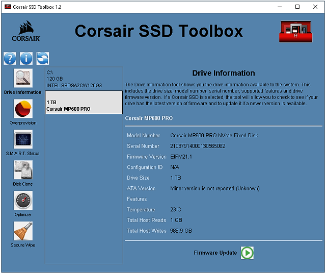 Corsair MP600 Pro 1TB: Špičkový disk pro M.2 s chladičem 