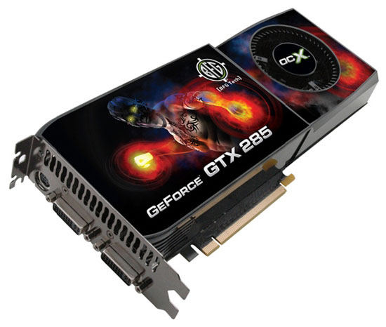 4 verze GeForce GTX 285 od BFG