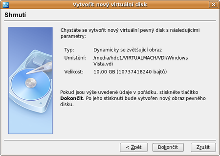 VirtualBox aneb Windows Vista v Linuxu