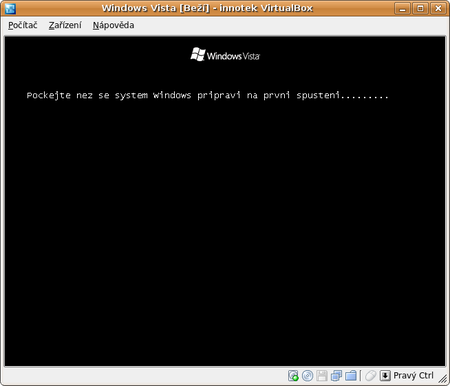 VirtualBox aneb Windows Vista v Linuxu