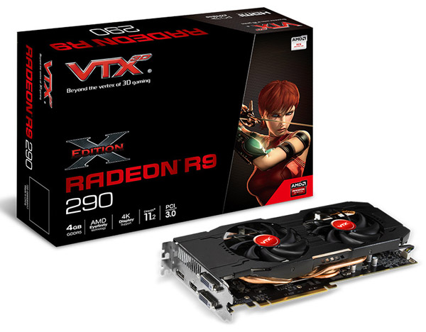 Radeon R9 290X a R 290 X-Edition - nové továrně přetaktované grafiky od VTX3D