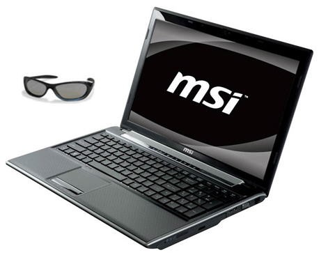 MSI FR600 - notebook na 3D fotky a filmy