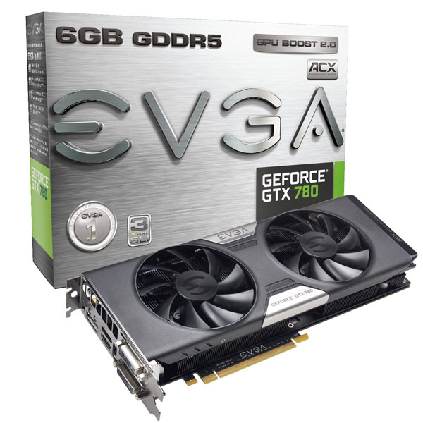 EVGA oznámila vydání dvou grafických karet GeForce GTX 780 se 6 GB pamětí
