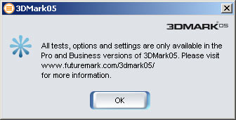 3DMark05 přichází... aneb oči pro pláč