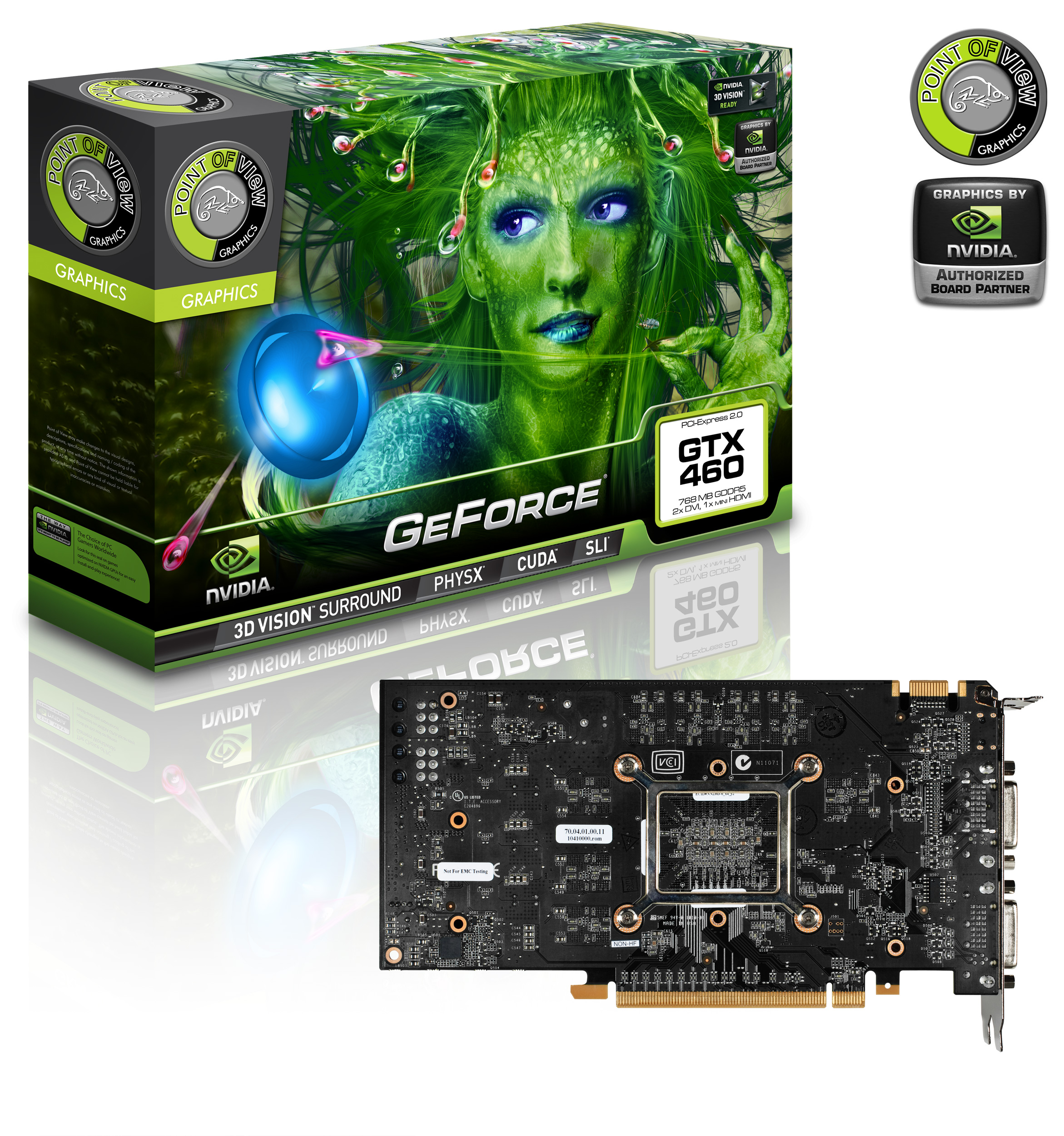 Rozsáhlá fotogalerie GeForce GTX 460!