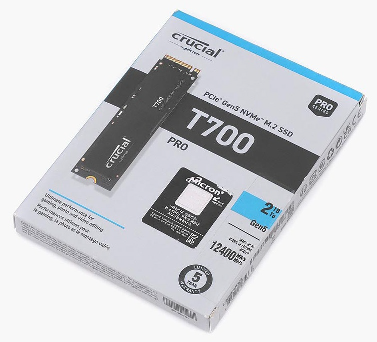 Crucial T700 2 TB: První NVMe SSD pro PCIe 5.0 v testu