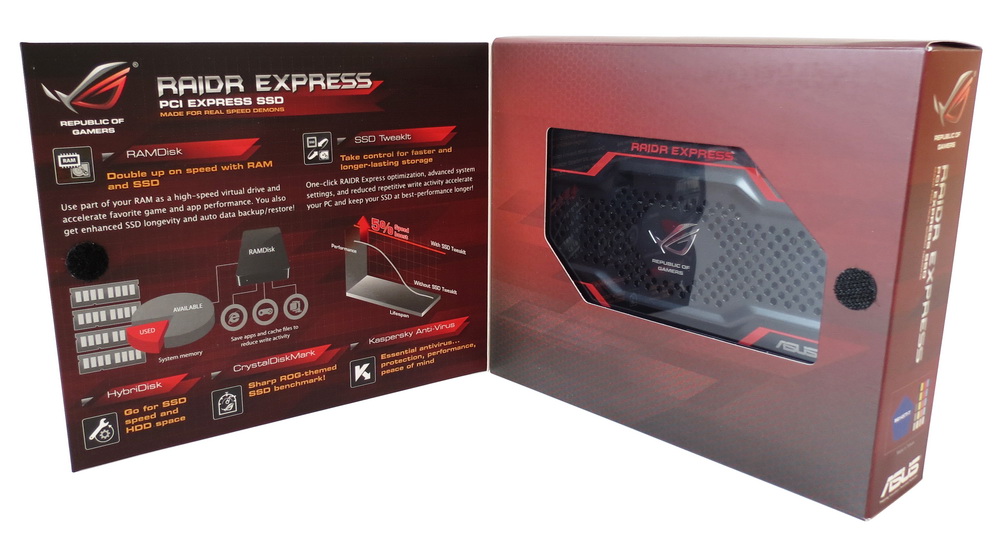 Asus RAIDR Express – ohromující SSD na PCI-E kartě