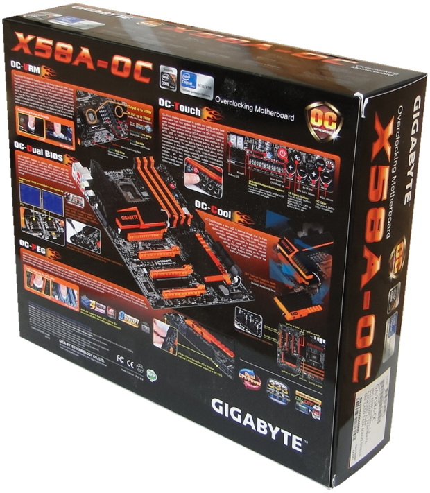 Gigabyte GA-X58A-OC – oranžový ďábel jen pro taktování