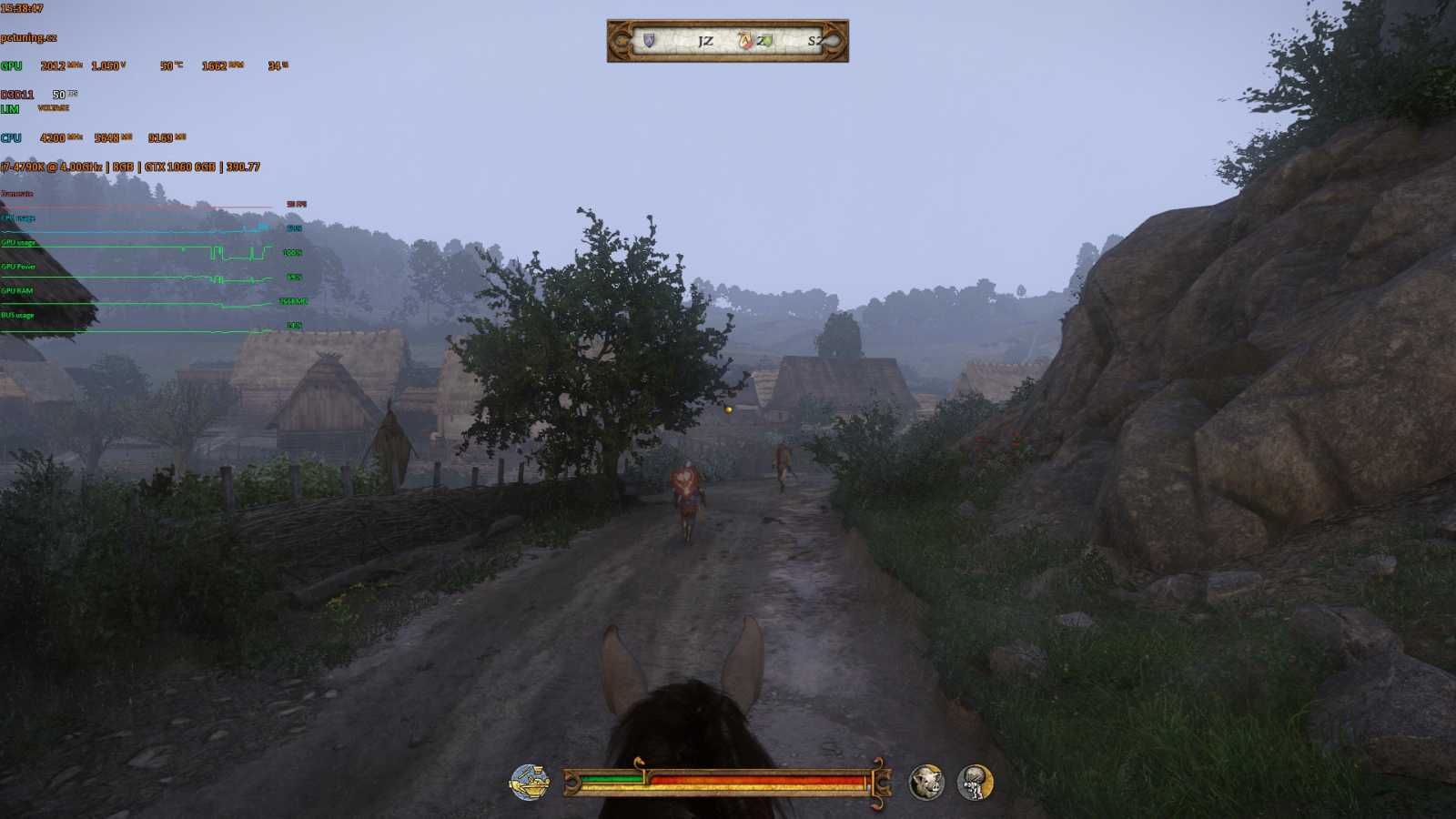 Kingdom Come: Deliverance: vliv nastavení na výkon