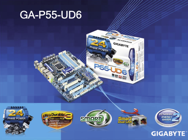 Gigabyte GA-P55-UD6 - To nejlepší od Gigabyte 2/3