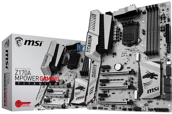 MSI zahajuje prodej špičkové herní základní desky Z170A MPower Gaming Titanium