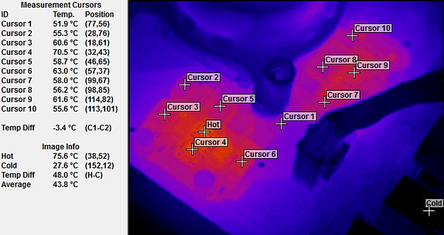 Test čtyř desek Intel Z87 včetně měření termokamerou II.