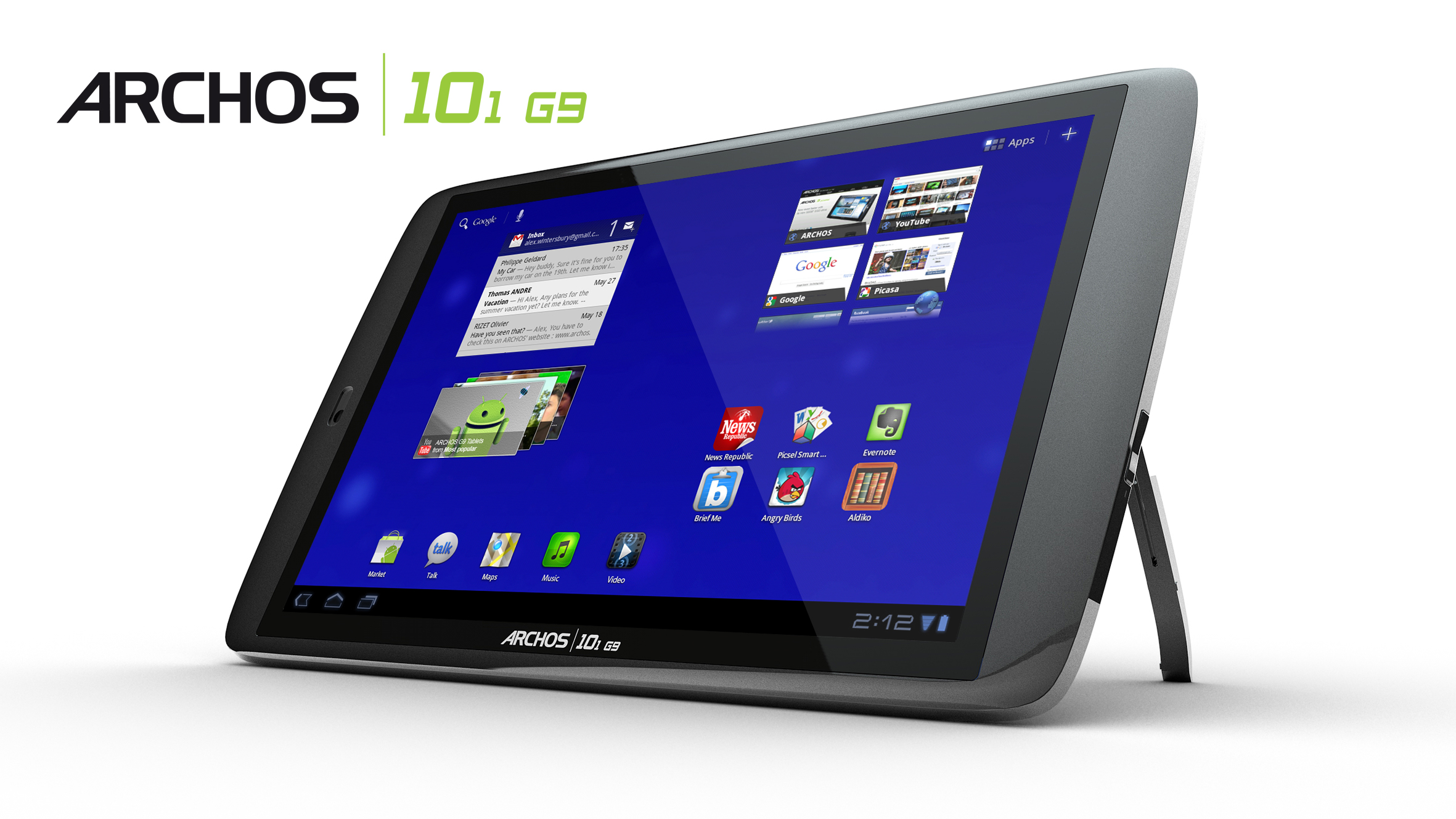 Archos Ludo G10: Levný tablet s Full HD displejem