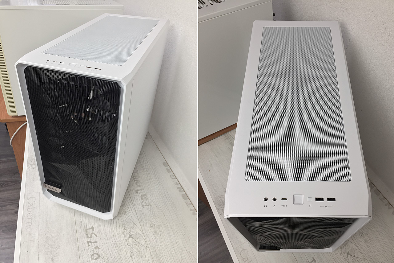 Test skříní Fractal Design Meshify 2 a Meshify 2 XL