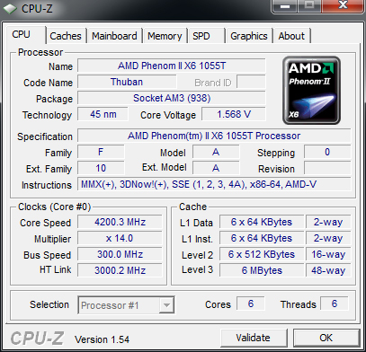 AMD Phenom II X6 1055T - šest jader téměř pro každého