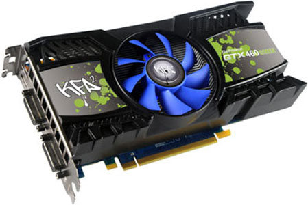 KFA2 Green Edition: ještě úspornější GeForce GTX 460 