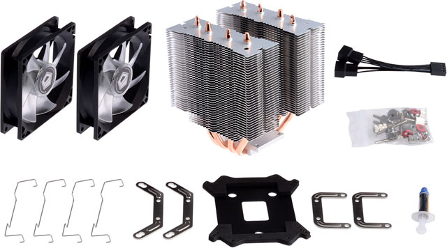 ID-Cooling SE-904 Twin: výkonný chladič CPU se dvěma věžemi a výškou pouhých 124 mm