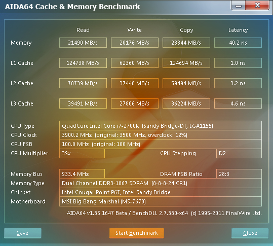 Intel Core i7-2700K – nejrychlejší Sandy Bridge v testu