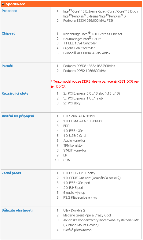 Intel X38 Express - nový high-end čipset Intelu je tady