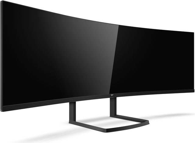 Philips připravuje 49" zakřivený monitor s poměrem stran 32:9