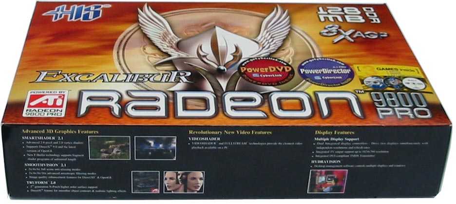 HIS Excalibur Radeon 9800 Pro 128MB