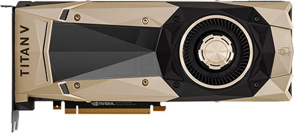 Nvidia přichází s novým vlajkovým modelem Titan V s čipem Volta za 65 000 Kč